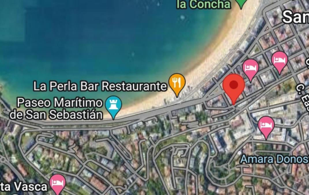 Apartamento La Concha San Sebastian Bagian luar foto